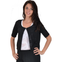 Gilet Maloka en coton et polyyester "Delfin13" Noir